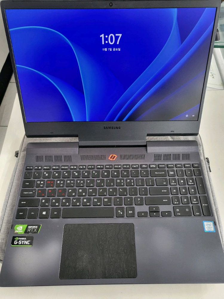 삼성 게이밍노트북 오디세이 NT850XBC i7 RTX2060 이미지