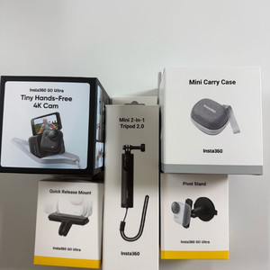 인스타 360 고 울트라 블랙 크리에이터 번들