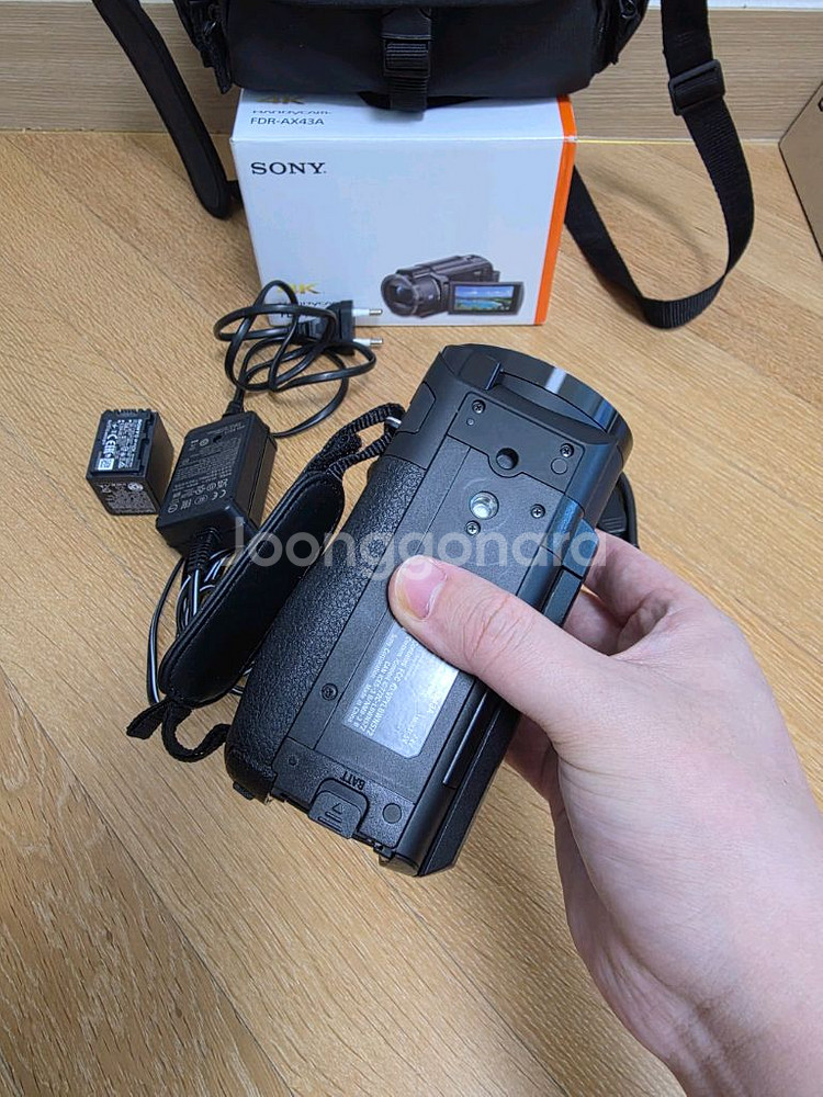 소니 FDR-AX43A / 4K 캠코더--4