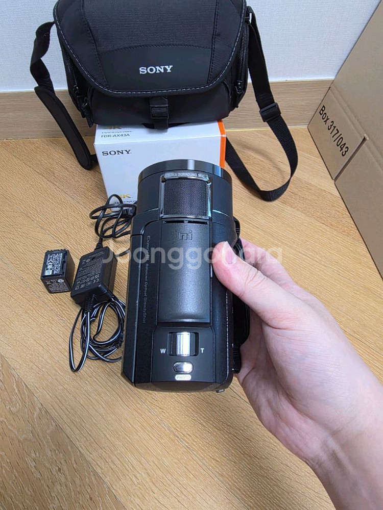 소니 FDR-AX43A / 4K 캠코더--2