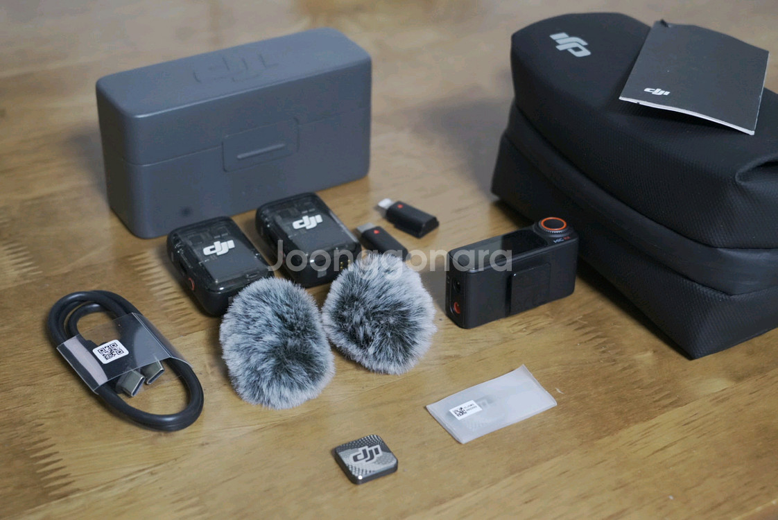 DJI mic2 세트 상태좋음--0