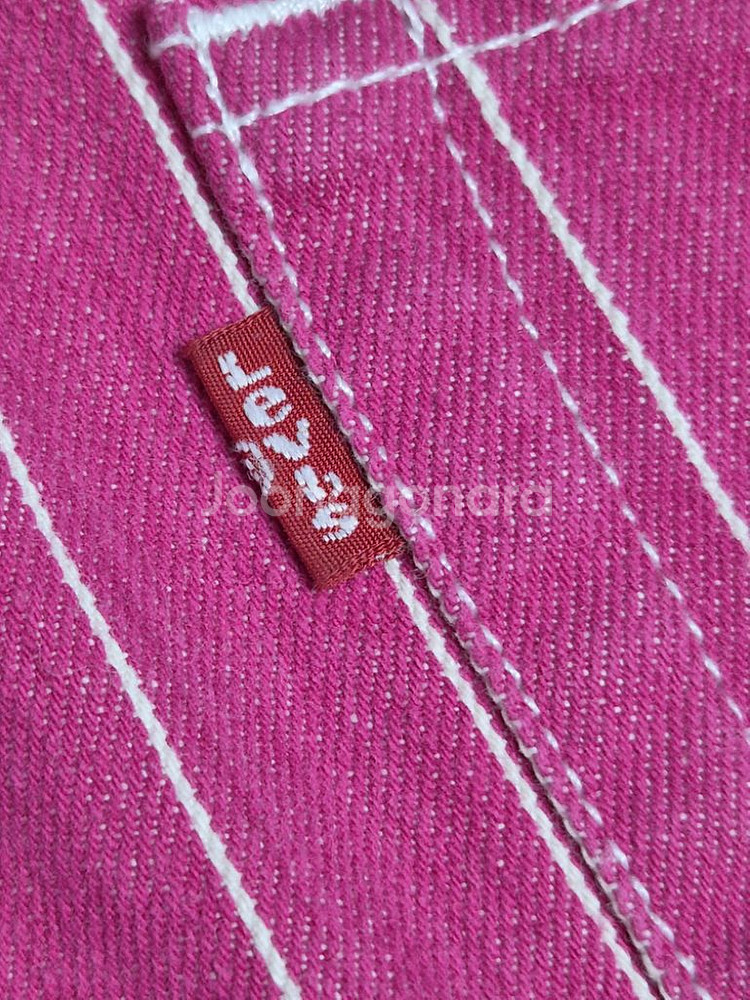 [30] 슈프림 리바이스 핀스트라이프 550진 마젠타--8