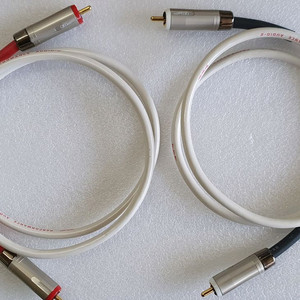 QED RCA 케이블 2개 1M