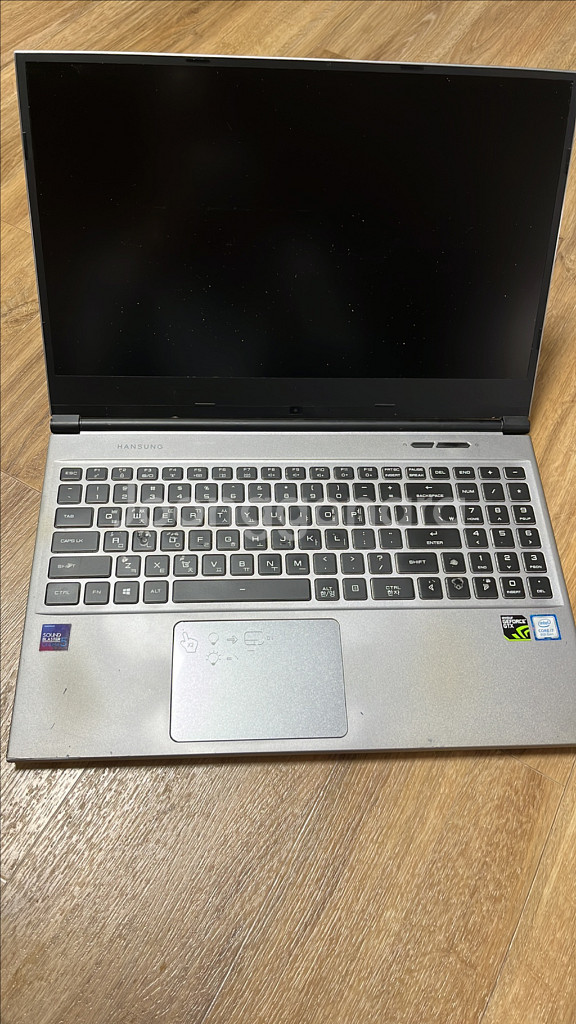 한성 부품용 게이밍 노트북--1