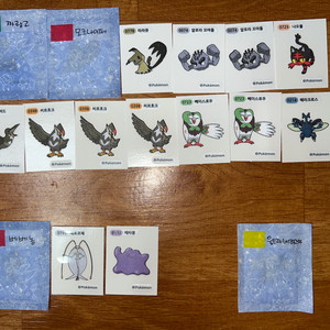 포켓몬 띠부씰 시즌4