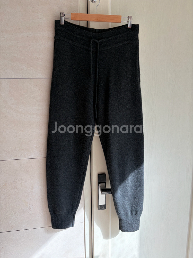 레베드보야지 울100 니트집업 셋업/차콜/F--7