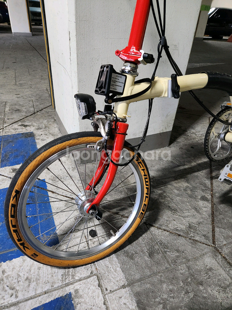 브롬톤 2단 허브다이나모--3