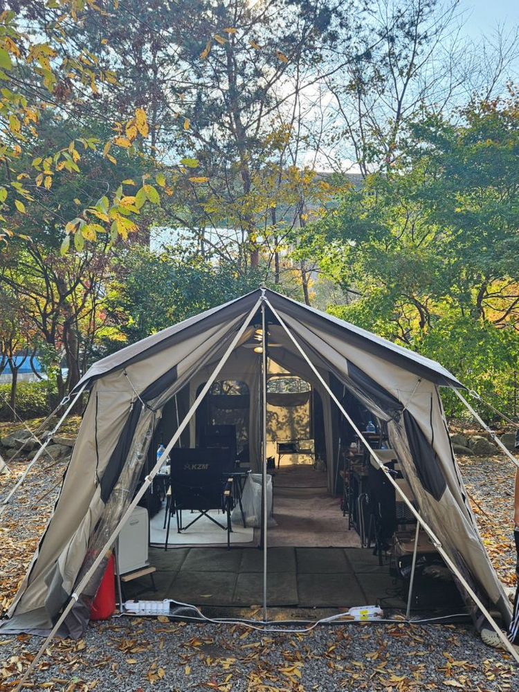 듀랑고 캐빈와이드+확장룸 버전2 + 전실/내부 전용 이너+카펫 판매 이미지