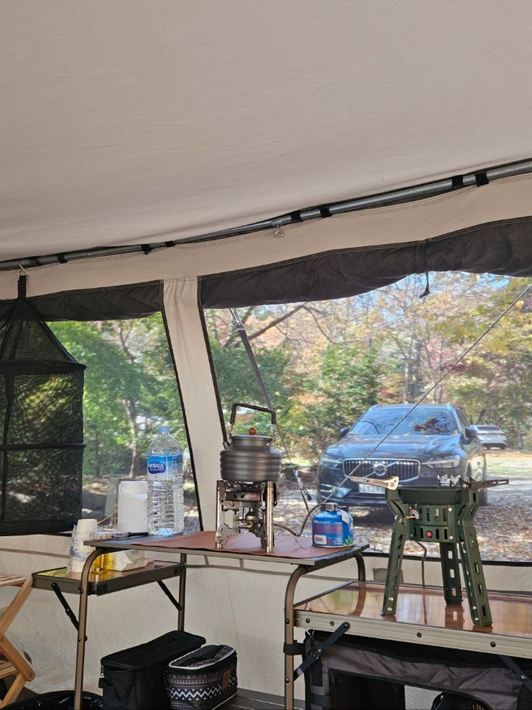 듀랑고 캐빈와이드+확장룸 버전2 + 전실/내부 전용 이너+카펫 판매 이미지