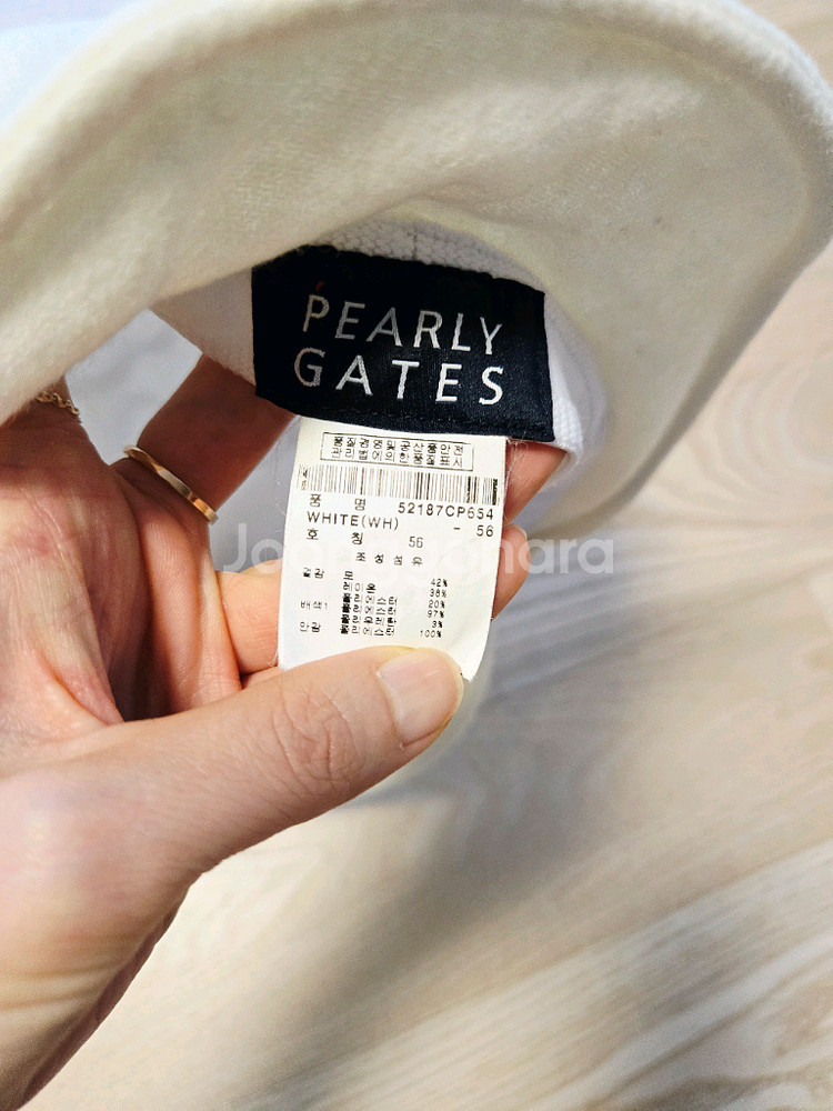 [56] 파리게이츠 여성 골프 모자 헌팅캡--3