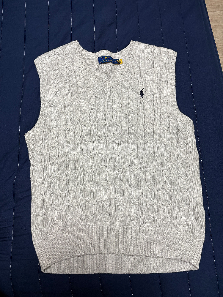 폴로 랄프로렌 케이블 니트 베스트--0