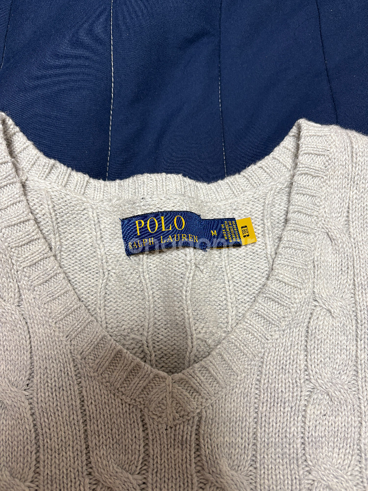 폴로 랄프로렌 케이블 니트 베스트--1