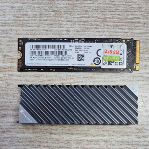 삼성 m.2 nvme ssd pm9a1 2tb 사용시간 290시간