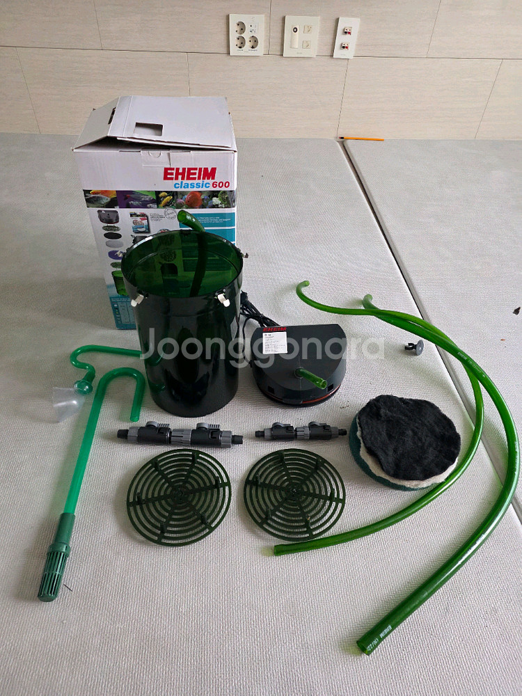 에하임 600 외부여과기 세트 및 메탈라이트 리얼등 어항용품 ㅍㅍㅍ--1