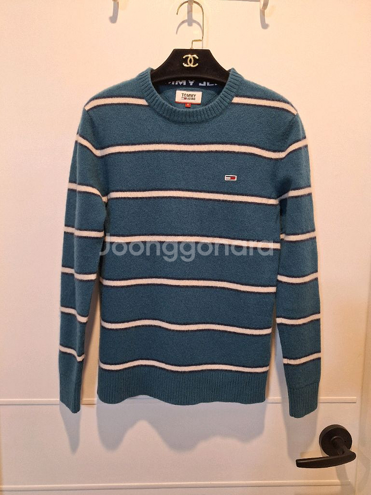 타미힐피거 여성 니트 티셔츠--0