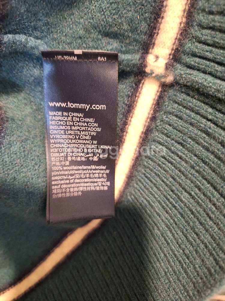 타미힐피거 여성 니트 티셔츠--3