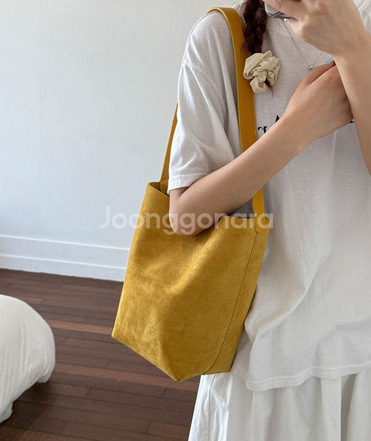 <새상품> 스웨이드 숄더백 5color--5