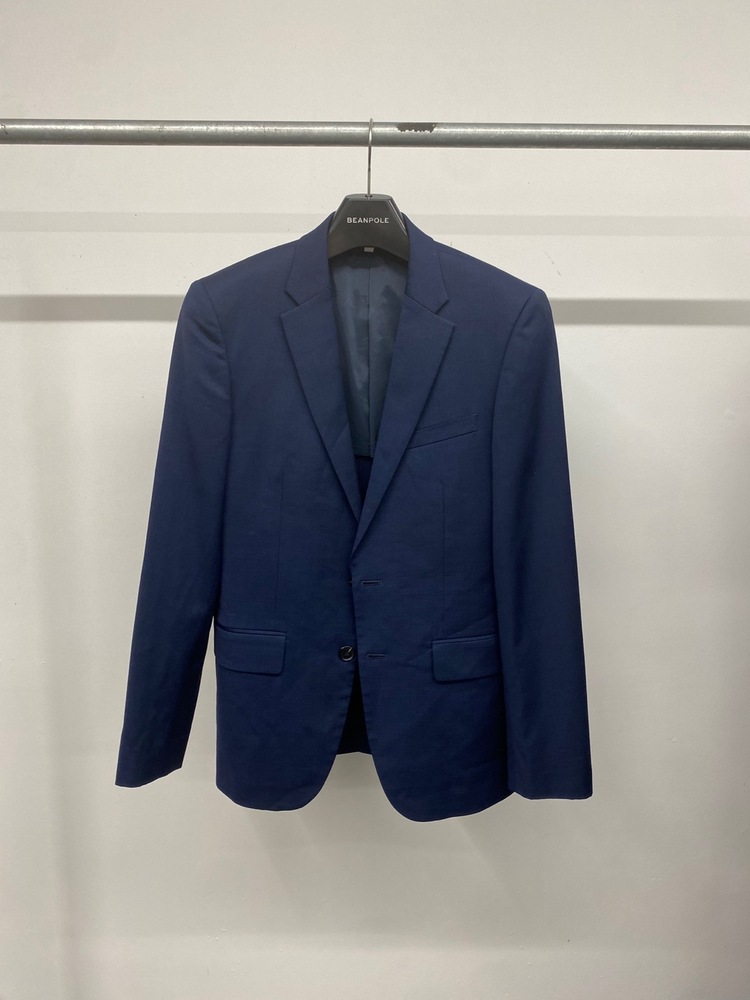 (95,30) 지이크 네이비 모 혼방 정장 세트 수트 셋업 이미지