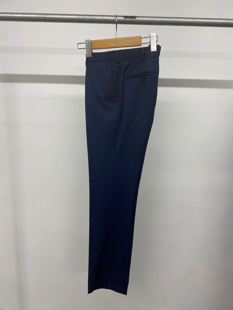 (95,30) 지이크 네이비 모 혼방 정장 세트 수트 셋업 이미지