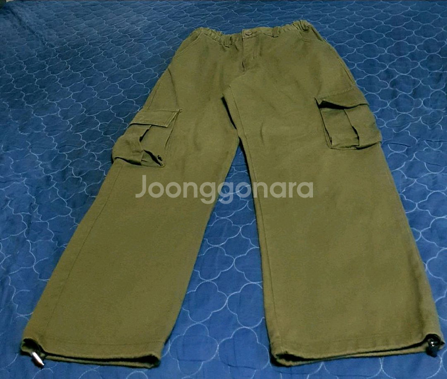 제멋샵 와이드 카고팬츠 카키 (32)--0