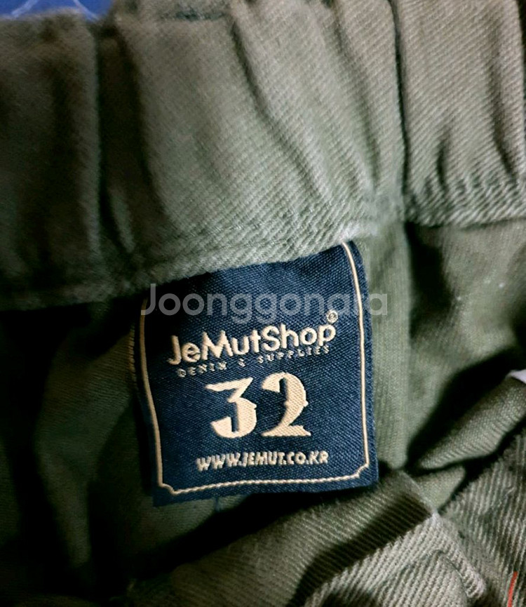 제멋샵 와이드 카고팬츠 카키 (32)--1