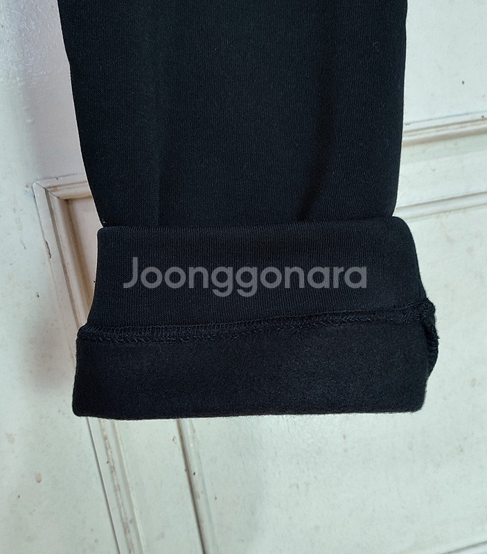 남성기모팬츠34 조거바지 블랙 겨울트레이닝복 새상품--5