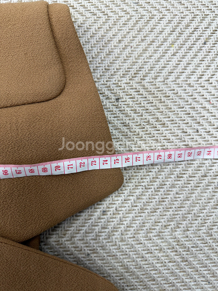 정품) TIME 타임 한섬 여성 더블 브레스트 캐멜 자켓 55-66--9