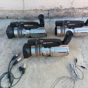 소니 DCR-VX2000 NTSC 핸디캡.비디오카메라 3대 세트