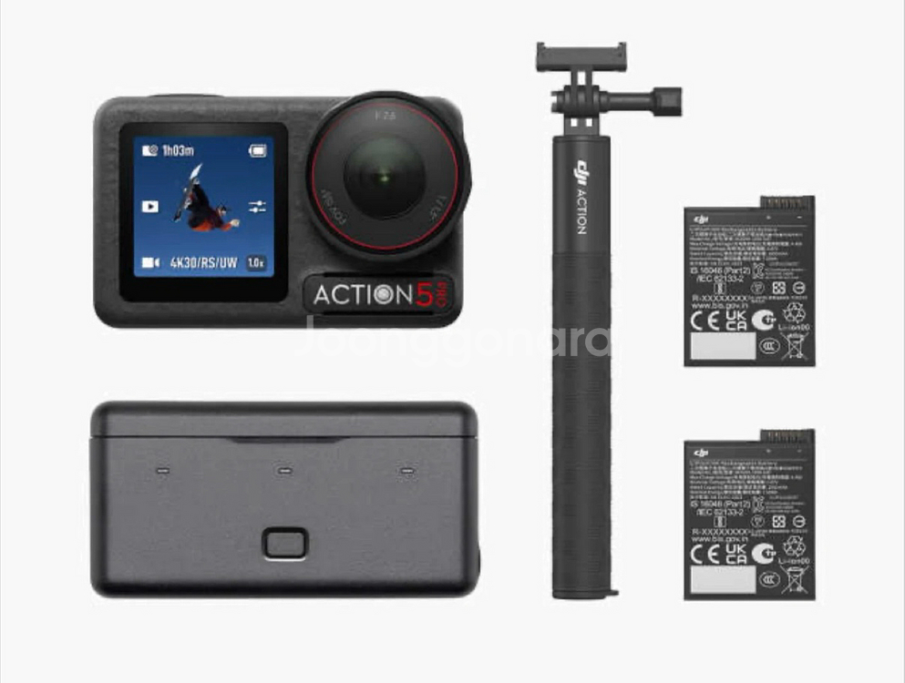 DJI 오즈모 액션5 프로 어드벤처 콤보--0