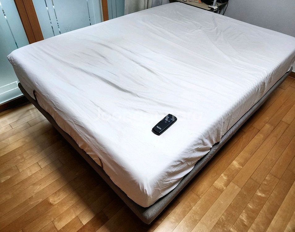 템퍼 모션베드 프레임 매트리스 일체 퀸 사이즈--0