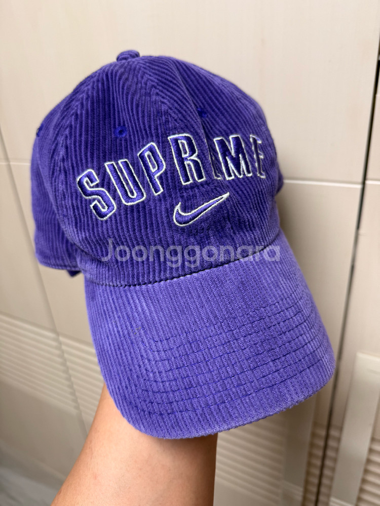 슈프림 나이키 코듀로이 볼캡 22ss--4