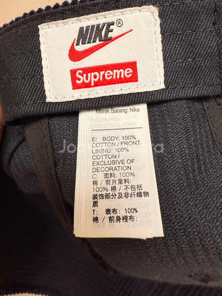 슈프림 나이키 코듀로이 볼캡 22ss--3