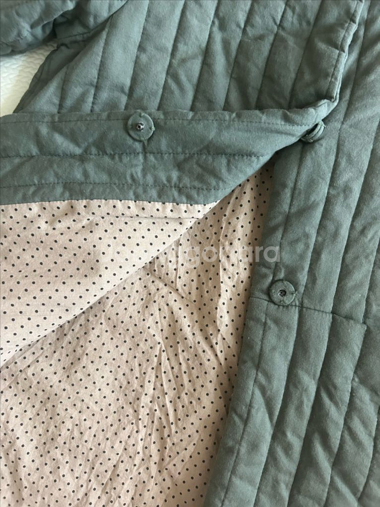 라이크봄 퀼팅자켓 M 동그라미마켓 퀼팅롱자켓 L--6