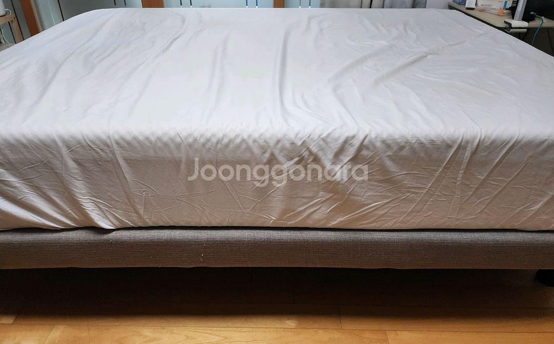 템퍼 모션베드 프레임 매트리스 일체 퀸 사이즈--2