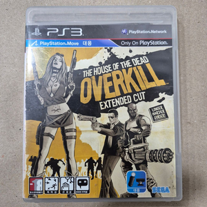 PS3 하우스 오브 더 데드 오버킬/건슈팅