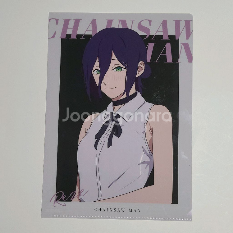 체인소맨 레제편 극장판 한정 A4 클리어파일 세트--1