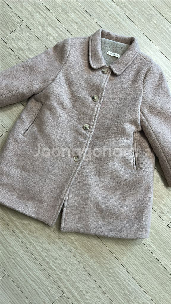 동그라미마켓 코트 핑크 m--0