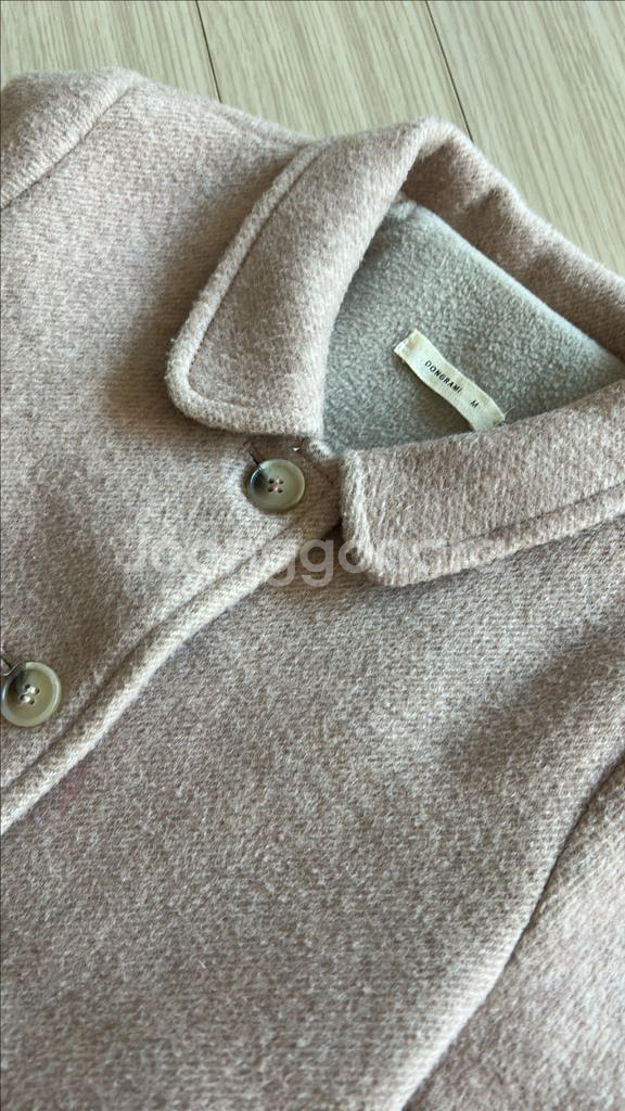 동그라미마켓 코트 핑크 m--1