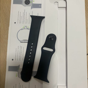 애플 정품 애플워치 46mm 블랙스포츠밴드 M/L