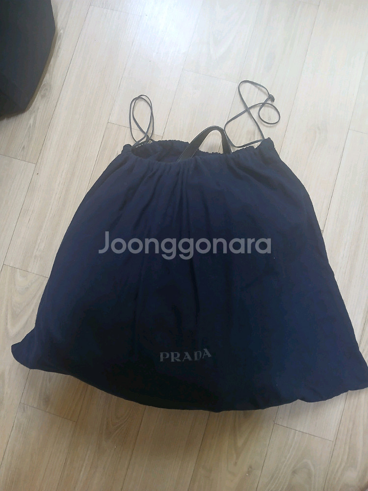 프라다 나일론 백팩--7