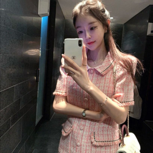 로즈팩토리 펄 트위드 드레스 로즈니 아네로즈 원피스 로아르