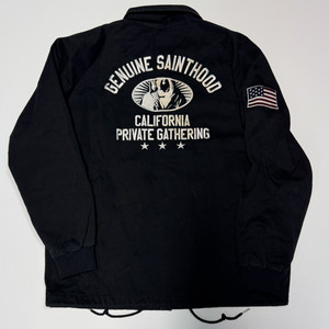 세인트페인 성조기 뒷 프린팅 코치 자켓 L