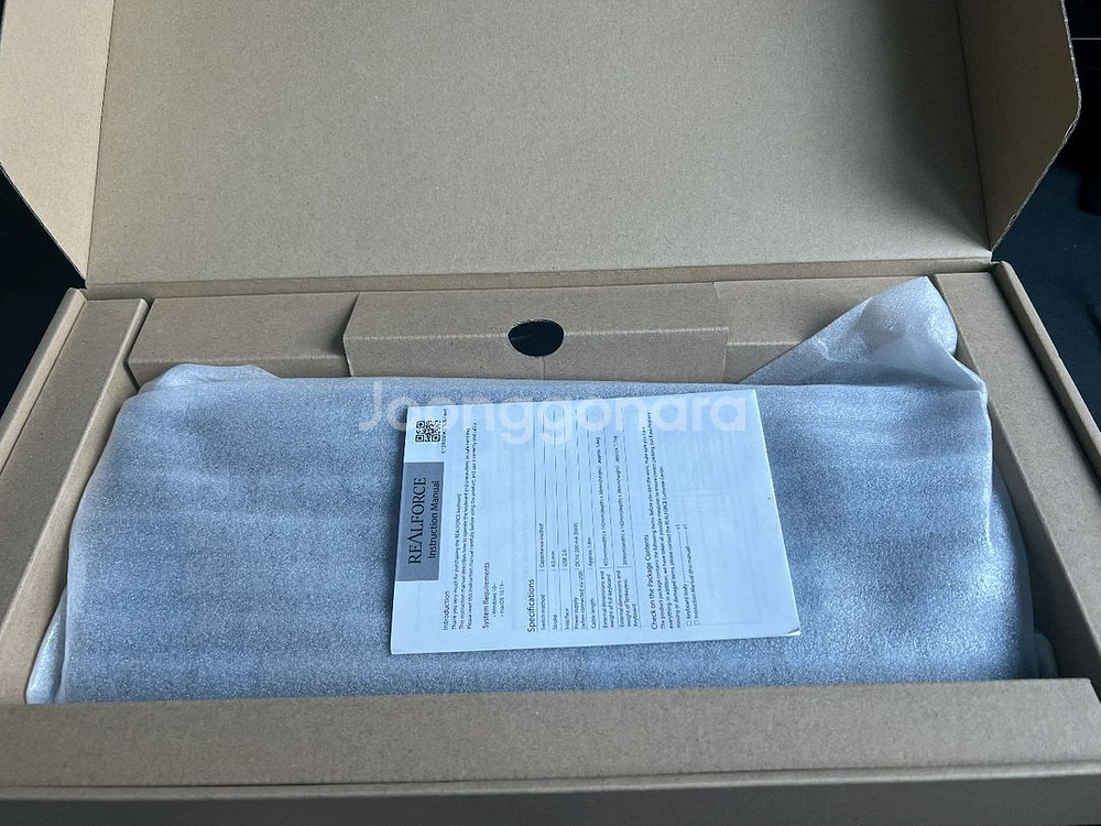 Realforce R3 TLS 그레이블루 저소음 팔아요--1