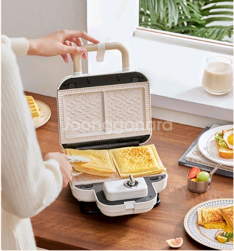 YIDPU 샌드위치 & 와플 메이커(한번 사용/새것 컨--1