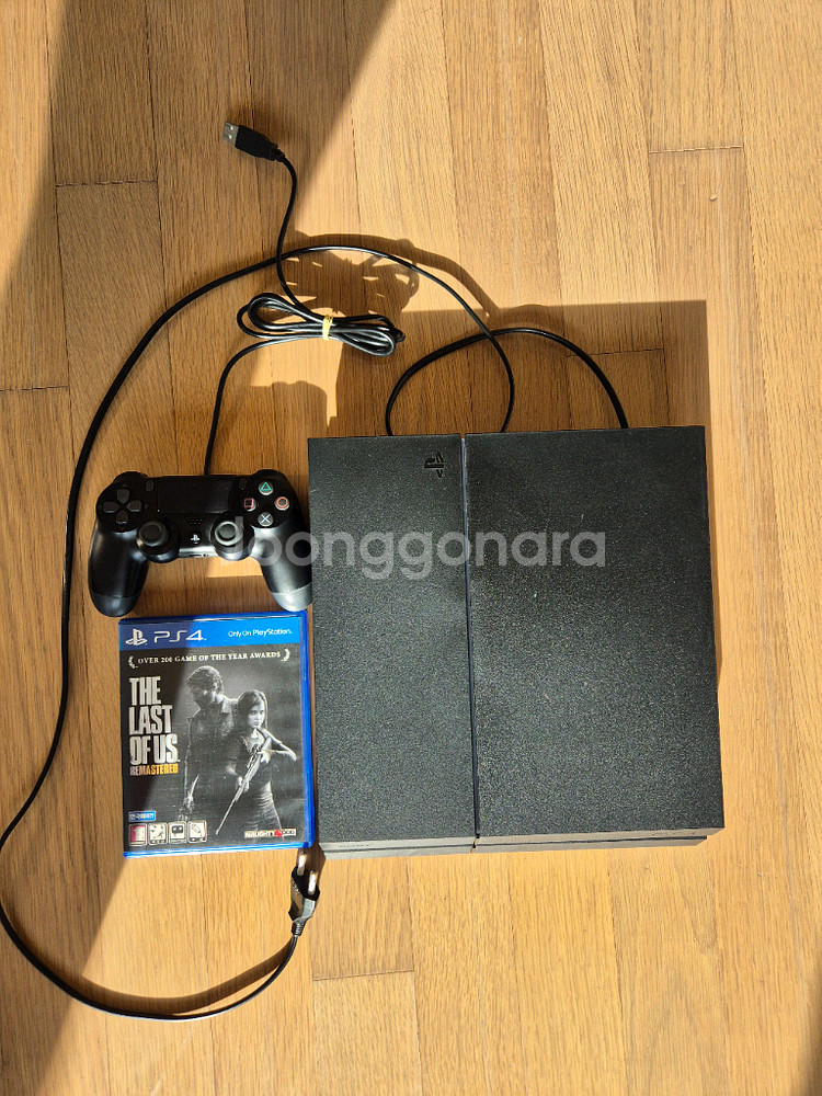 PS4 본체 + 컨트롤러--0