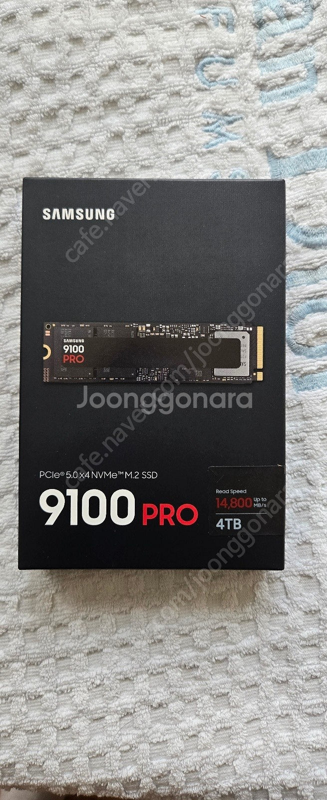 [미개봉] 국내정품 삼성 9100 PRO 4TB SSD M.2 NVMe 팝니다--0