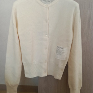 마뗑킴 타이포 패치 라운드 가디건