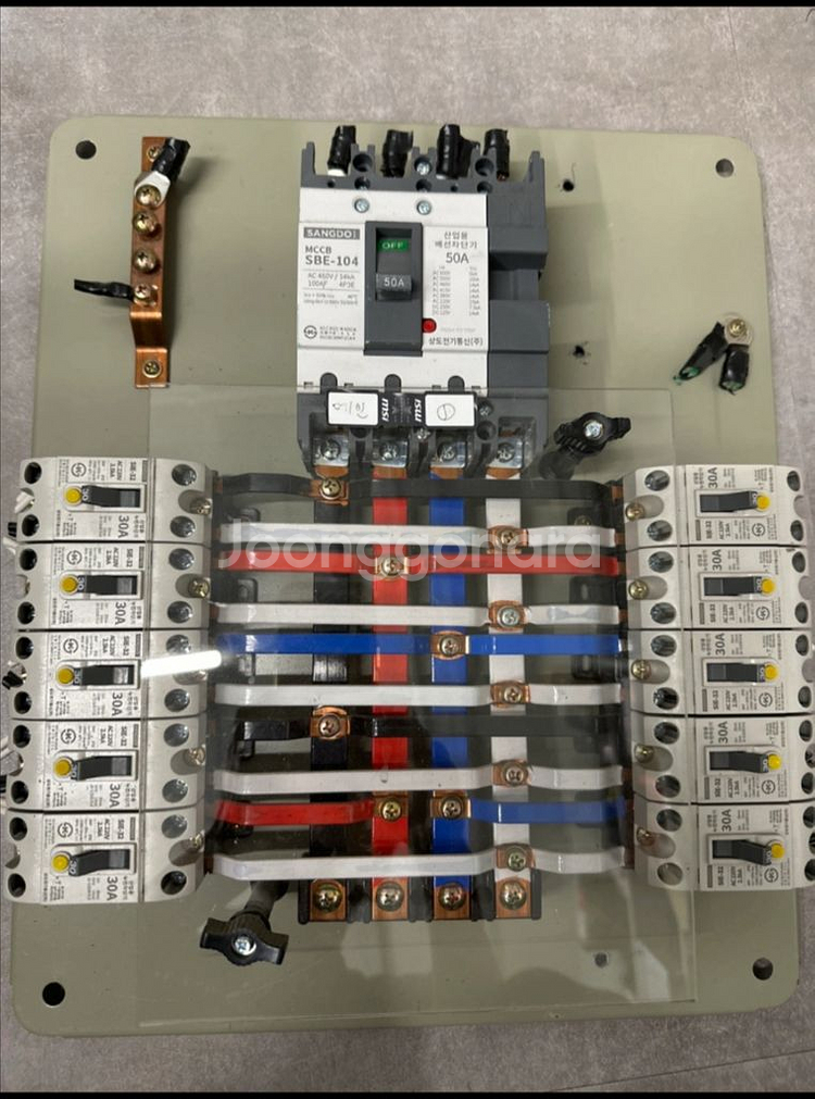 50A 삼상 분전함 배전함 차단기 배전반--0
