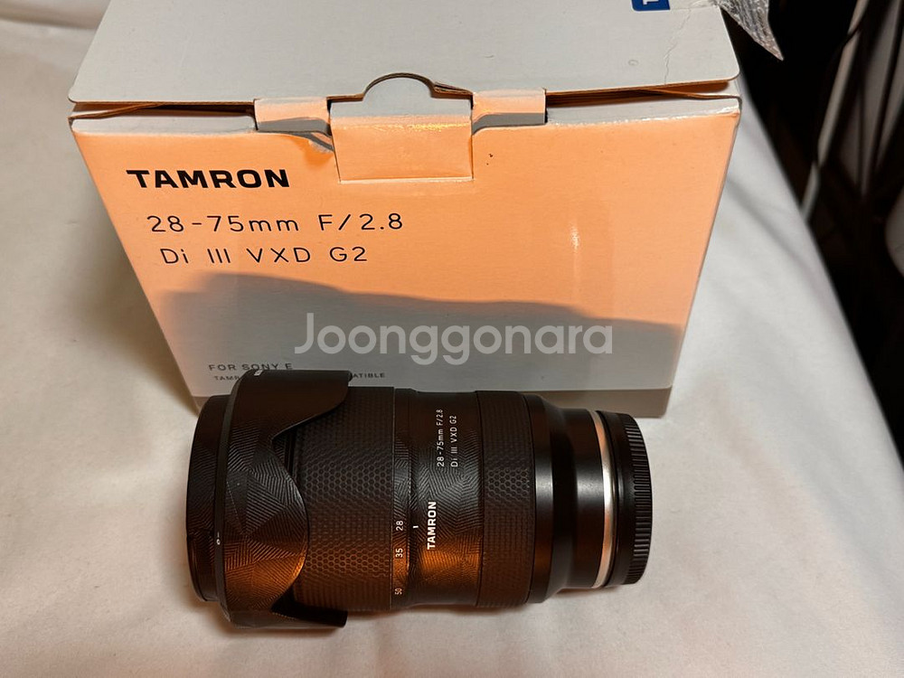 탐론28-75mm F/2.8 G2 소니 FE 마운트 렌즈 / 이빨치료 / 2875 G2--0