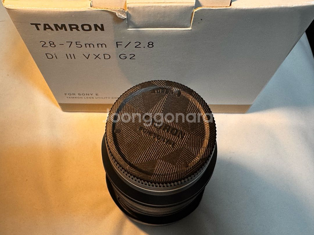 탐론28-75mm F/2.8 G2 소니 FE 마운트 렌즈 / 이빨치료 / 2875 G2--2